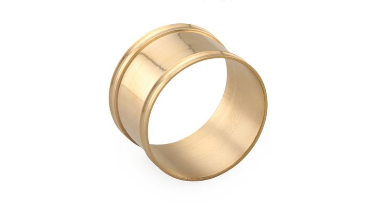 Gold Napkin Rings - Pack of 10 Pieces