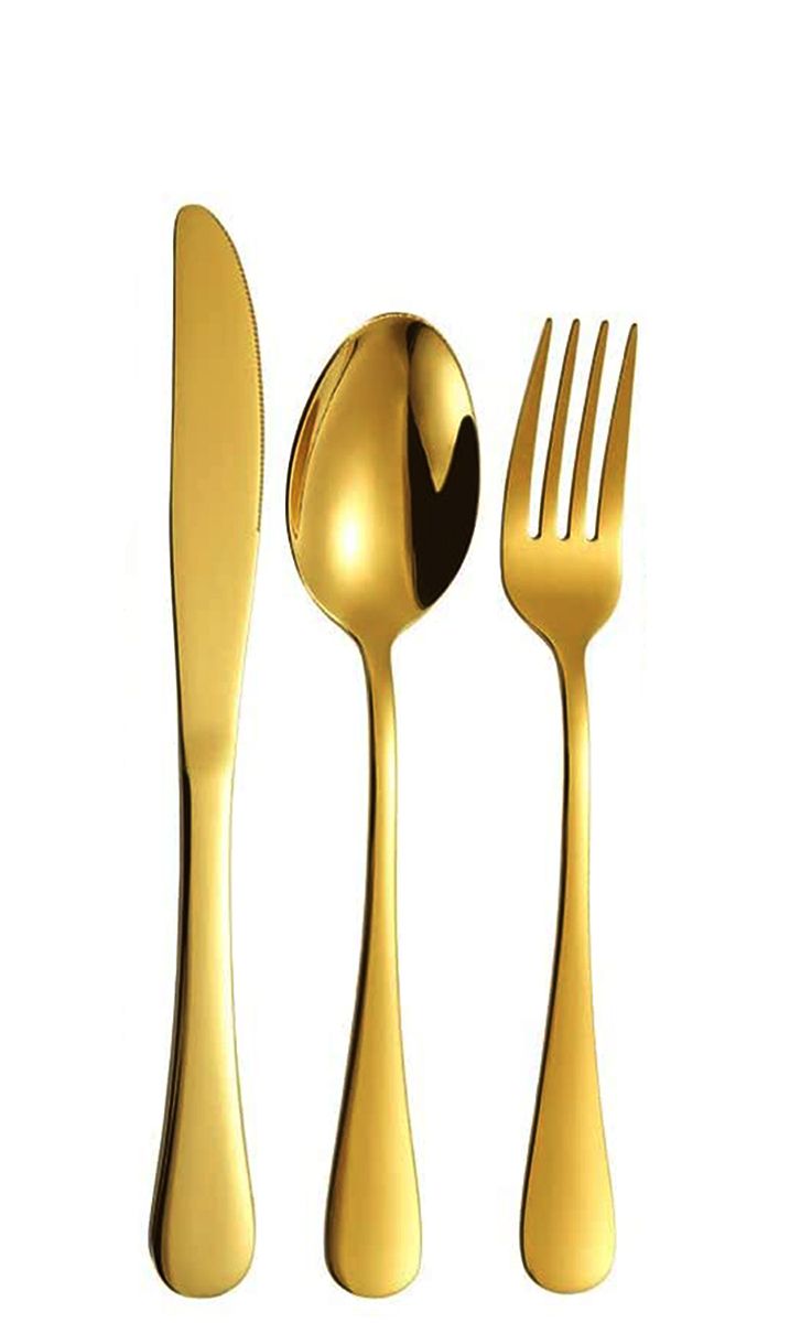 Gold Cutlery Sets of Five Shop Today. Get it Tomorrow!