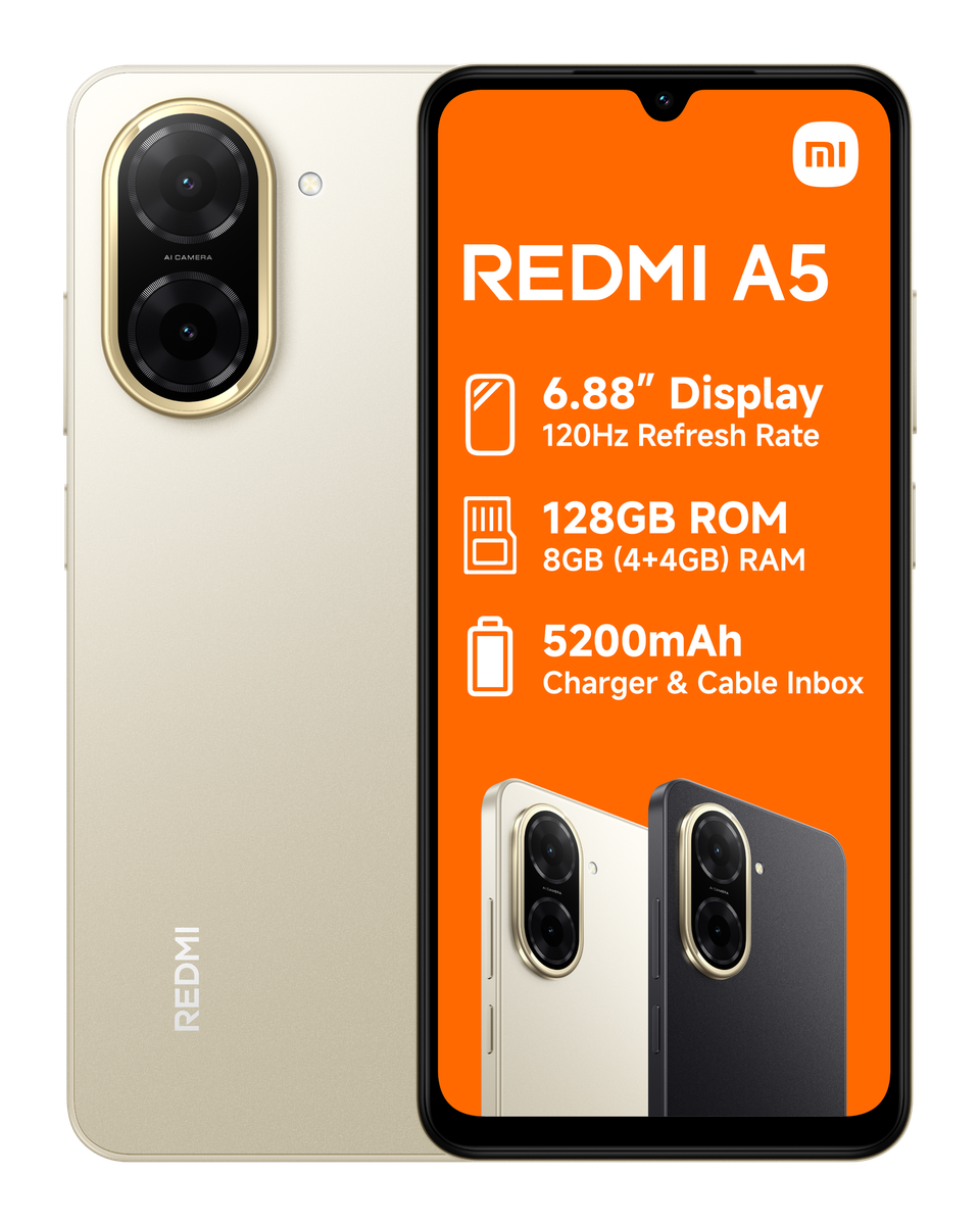 Xiaomi Redmi A5 128GB LTE Dual Sim - Sandy Gold