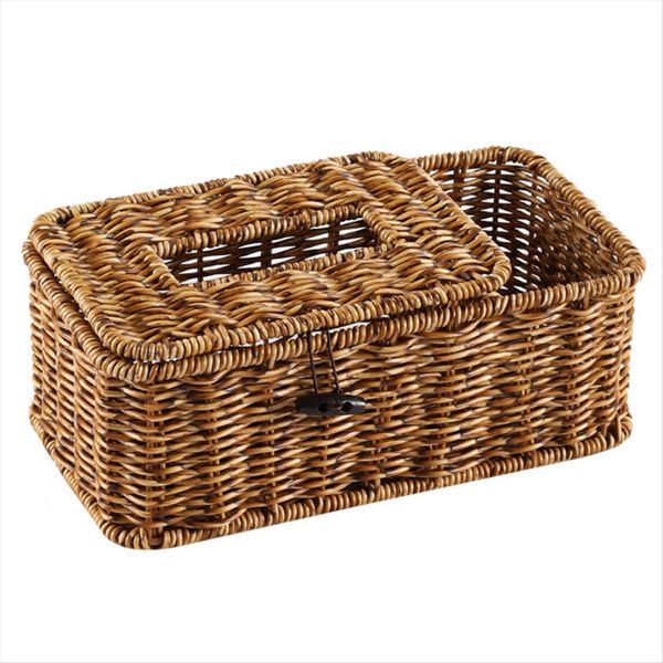 Paper Holder Dispenser Retro Style Paper Storage Rack Tissue Box S