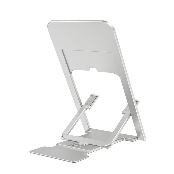 Universal Folding Adjustable Aluminium Stand For 4.5-7 inch Mobile Tablet