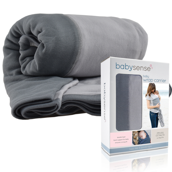 Baby Sense - Baby Wrap Carrier - Grey