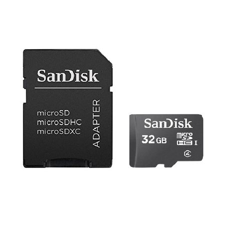 4 gb microsd class 4 card with sd adapter