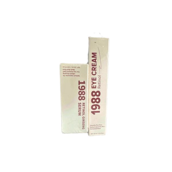 2 Pieces Retinol Serum &amp; Ginseng Facial Essence Set
