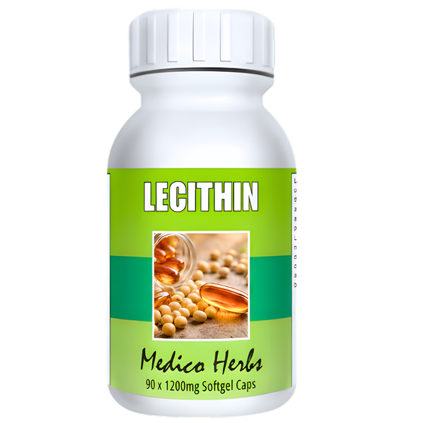 Lecithin Softgel Capsules 90 x 1200mg