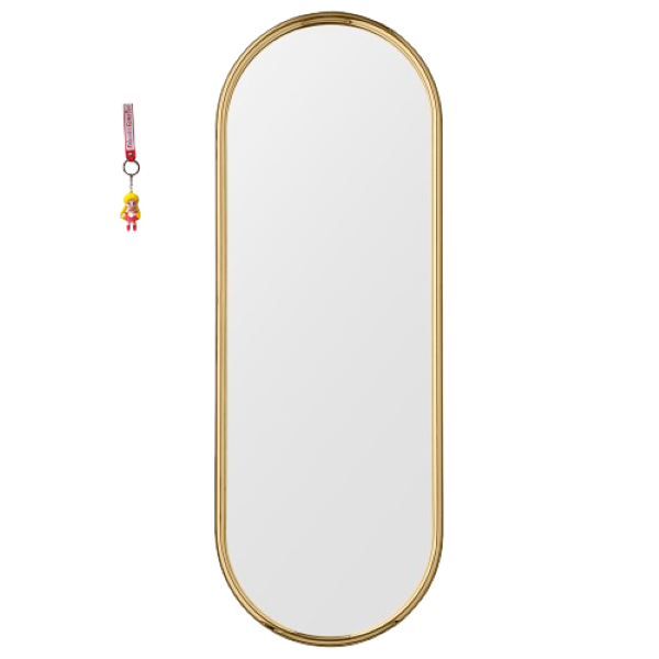 Oval Frame 90 cm x 40 cm Glass Mirror