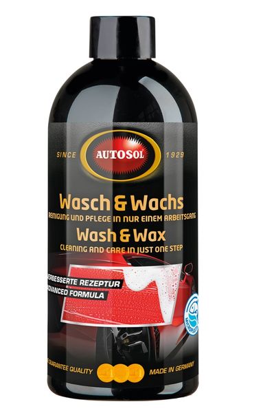 Autosol Wash And Wax Car Shampoo Highfoaming