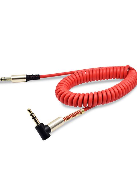 Universal 3.5mm Male To Male Spring Aux Cable