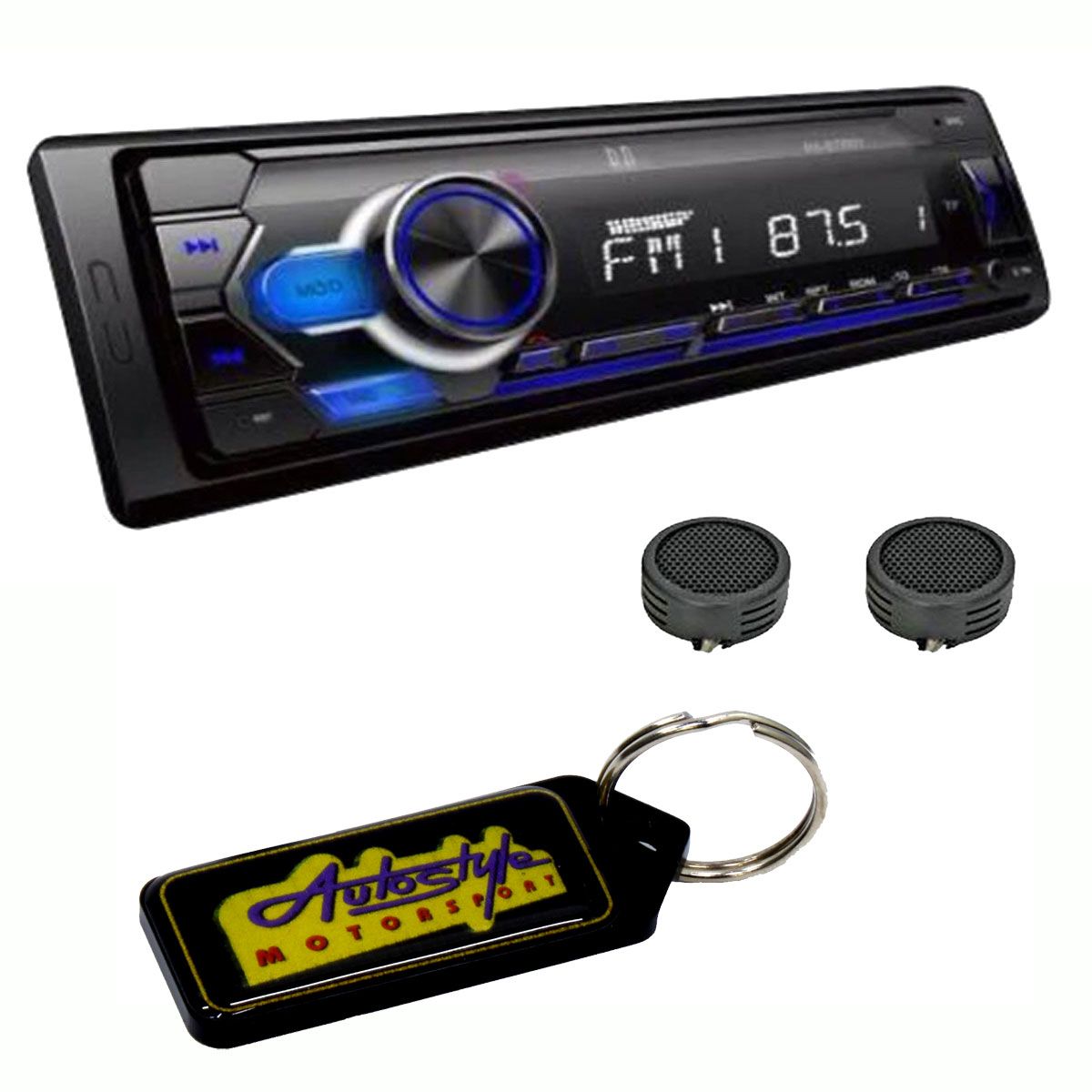 Reference Audio RA-BTR01 Bluetooth Media player & Evo Tweeters & Key Holder