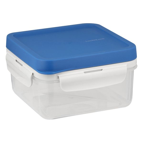 LocknLock To Go 2 in 1 Lunch Box 1.2lt Blue - HPL979LB