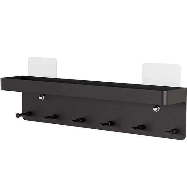 Punch-free stainless steel kitchen rack bathroom storage rack