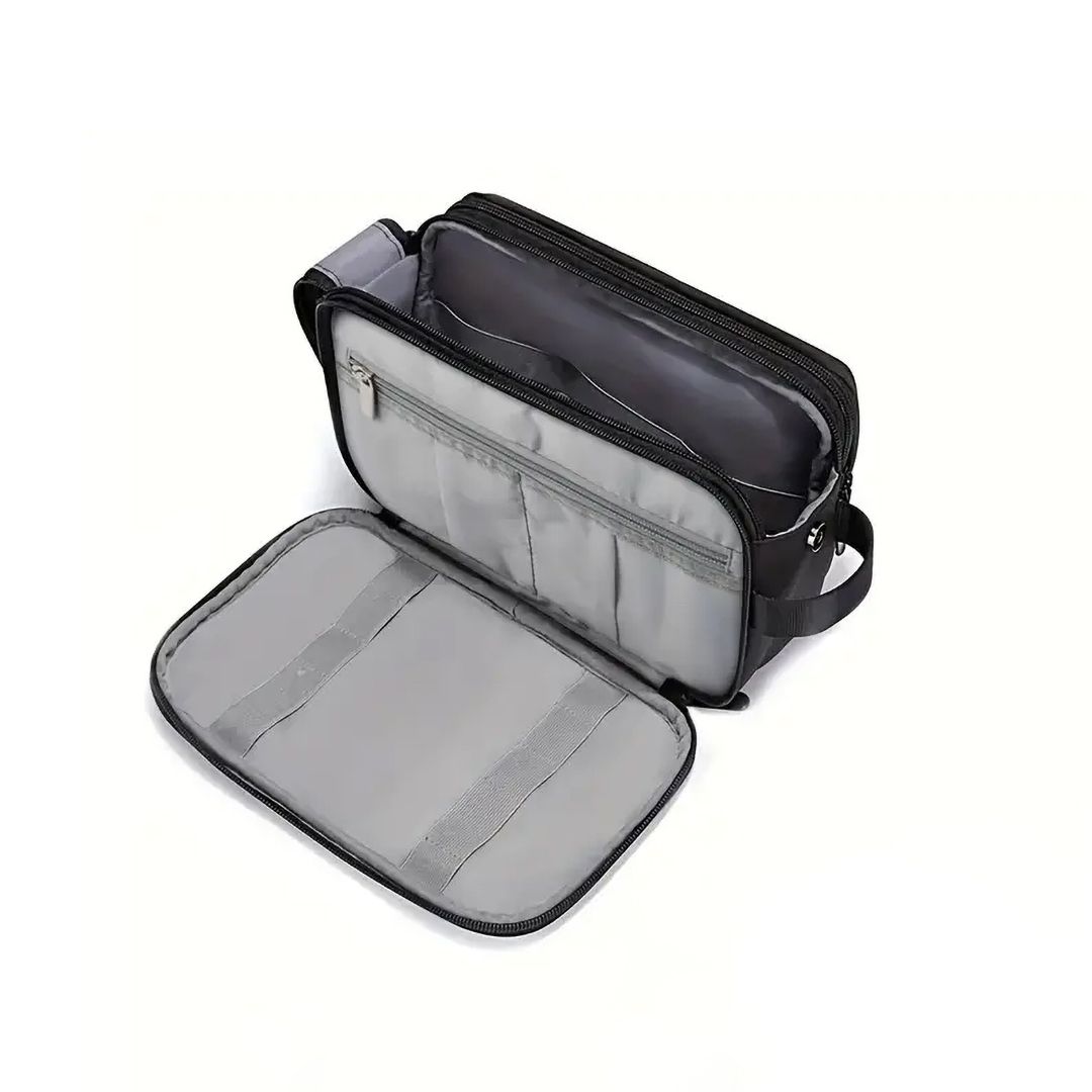 Travel Toiletry Bag for Men Hanging Dopp Kit Water Resistant Shaving Bag