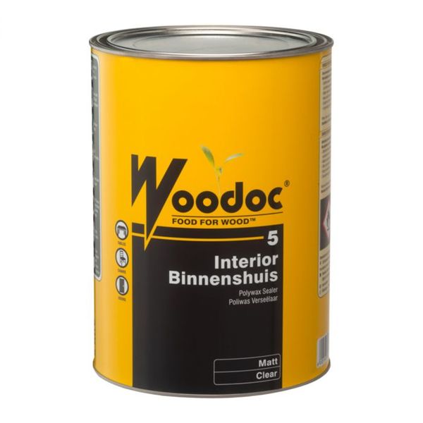 Woodoc - 5 Indoor Wax Sealer Matt 5L