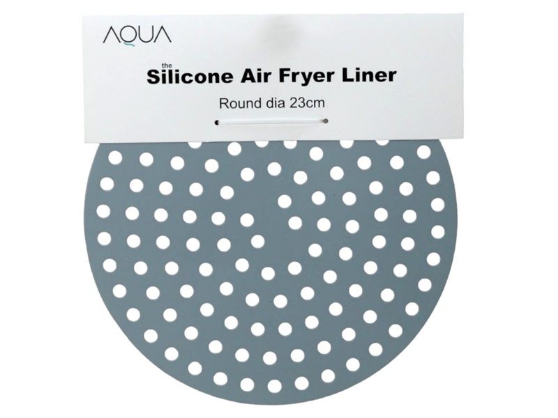 Aqua Air Fry Liner Silicone Round Flat 23cm