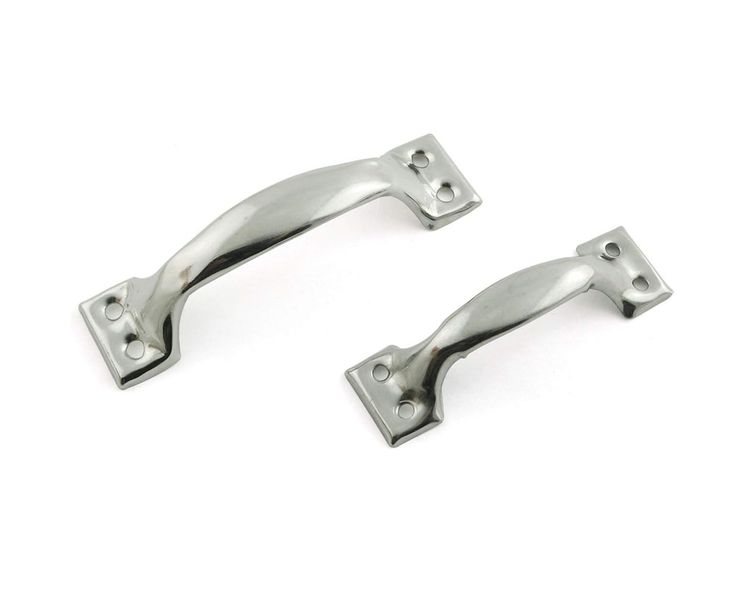 2 Pcs 75mm Stainless Steel Cabinet Drawer Door Handle Pulls with Screws SE