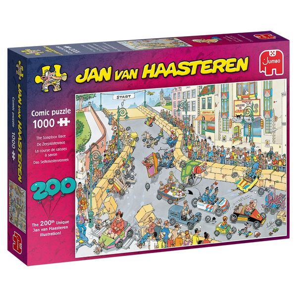 Jumbo 1000Piece Puzzle The Soap Box Race