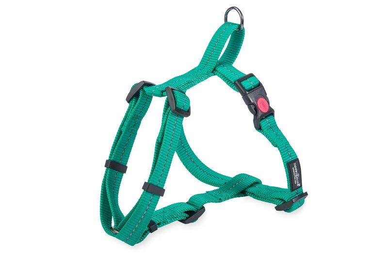 Reflective SuperSoft H Harness Ultra Green