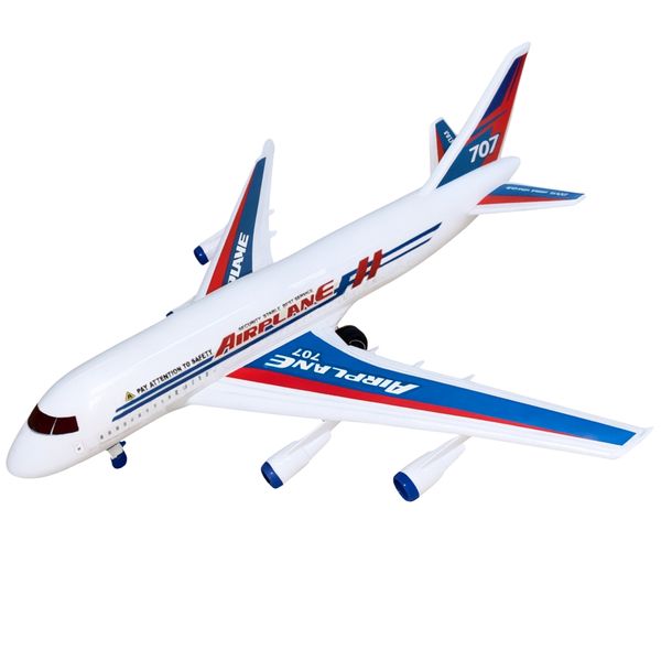 Light Up Build &amp; Play Airplane Playset - Toys for Boys &amp; Toddlers