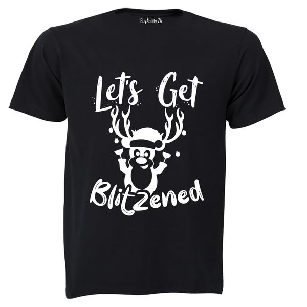 Blitzened - Christmas - Adults - T-Shirt