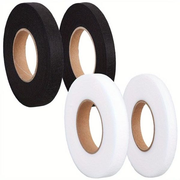 Bestby -DIY Seamless Iron-On Double Sided Hem Fabric Adhesive Tape (4Pack)
