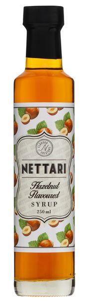Nettari Hazelnut Flavoured Syrup 250ml