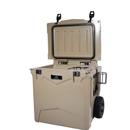 Crown 45L Wheeler Coolbox - Kalahari Sand | Shop Today. Get it