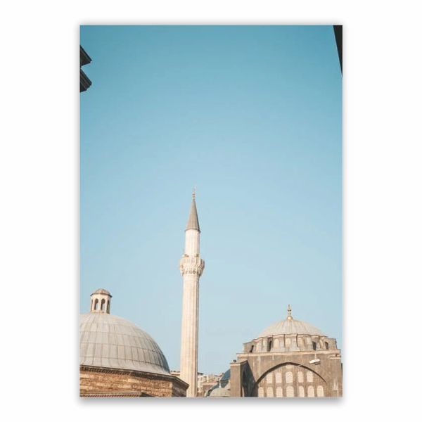Hagia Sophia Minarets Poster - A1