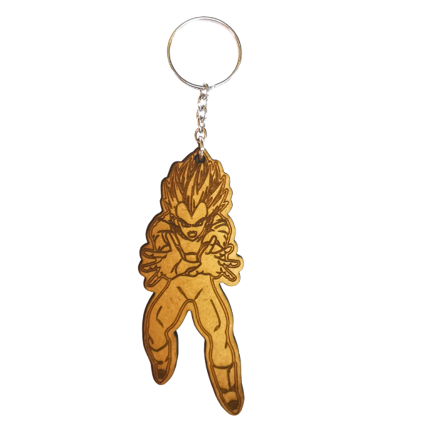 Vegeta Dragon Ball Z Themed Keyring