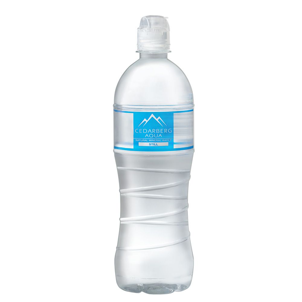 24 x 750ml Cedarberg Aqua Spring Water Still Sports Cap | Shop Today ...