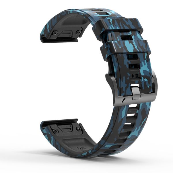 Silicone Watch Strap Compatible with RYB GARMIN - Camouflage 26mm