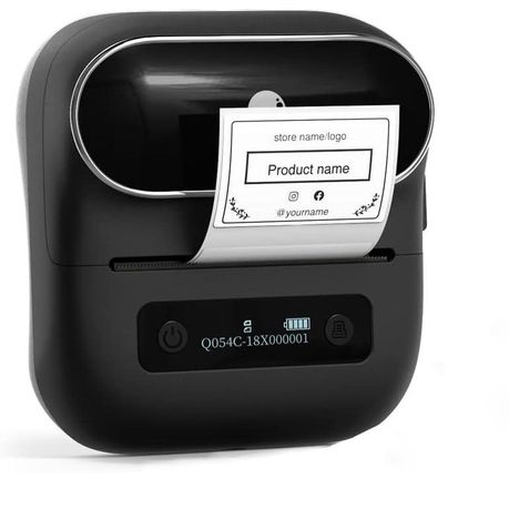 Phomemo Label Printer - M220 Label Maker, Bluetooth Mini Barcode Label  Printer, 3 Inch Wireless Portable Sticker Label Maker Machine for Mailing