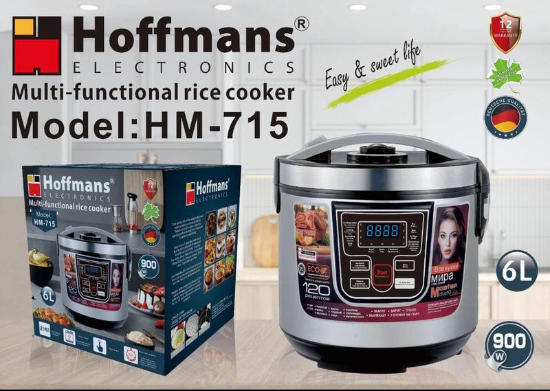 Hoffmans 21 in 1 Multifunctional 6Litre Electric Rice Cooker