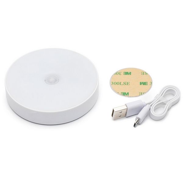 Intelligent Motion Sensor LED Rechargeable Night Light - 2 pack