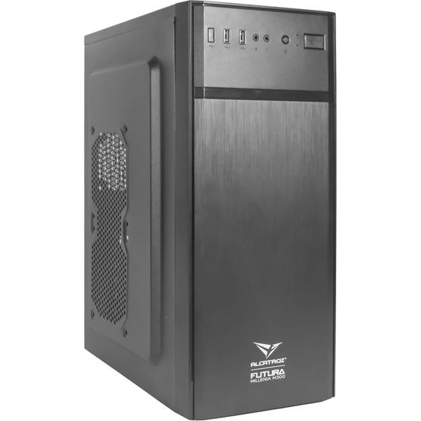 Alcatroz Futura Millenia ECO M300 MicroATX Case with Voltron 250 S PSU