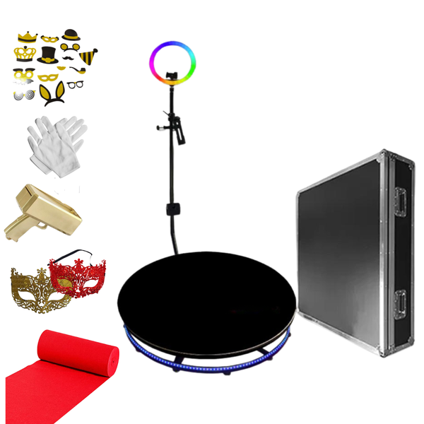 360 Photo Booth 80cm Plus BlueTooth to use your device as a Remote Control