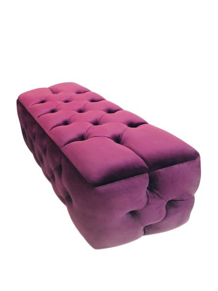 Ottoman - Purple Storage 152 Cm Size