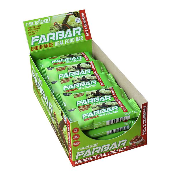 FarBar-Date &amp; Cranberry (Pack of 20 Bars)