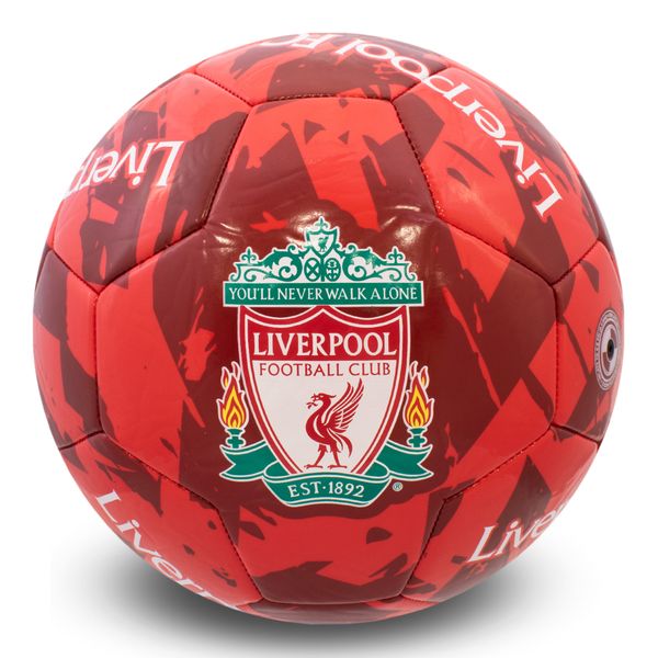 PVC Machine Stitched Football - Liverpool FC - Size 5