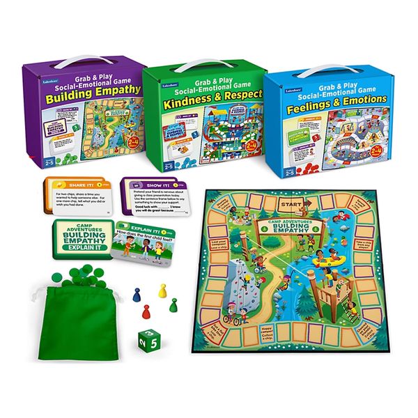 Grab &amp; Play Social-Emotional Games - Complete Set - Gr. 1-3