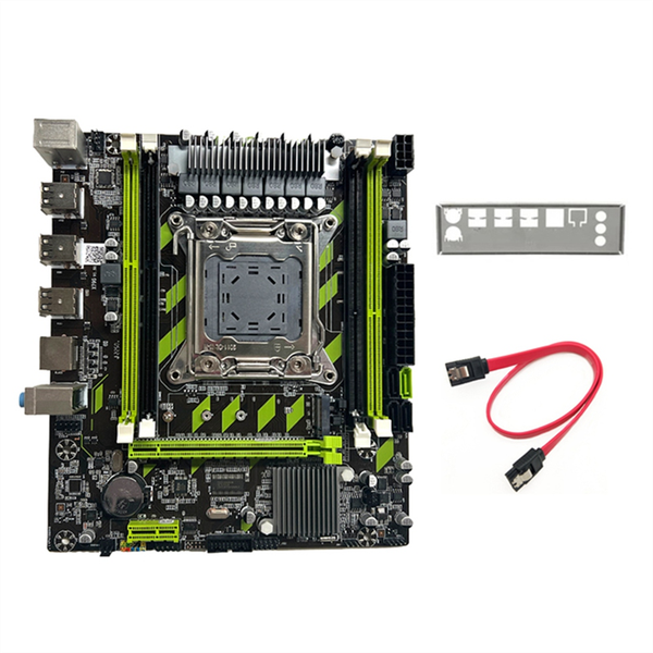X79G Motherboard+SATA Cable+Bezel LGA2011 4XDDR3