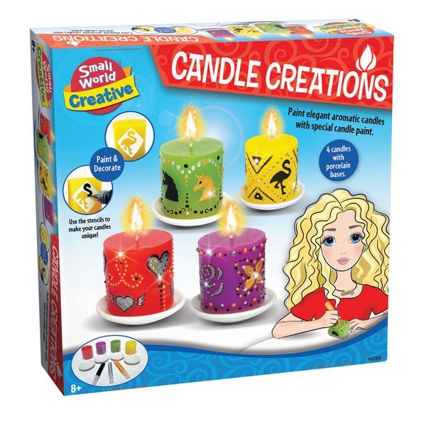 Small World Toys Candle Creations Arts &amp; Crafts Set