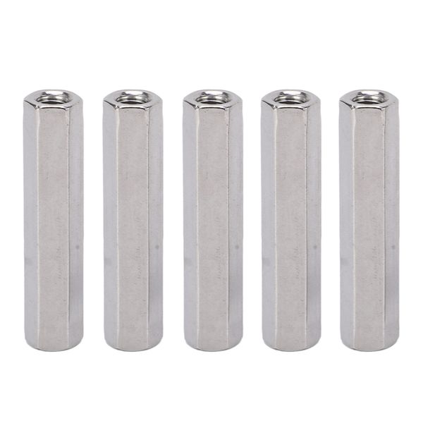10 Pieces M2 Black Nylon Lock Nuts (Aluminum)