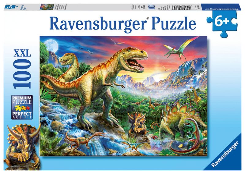 Ravensburger 100Pc Xxl Puzzle-Dinosaur Age