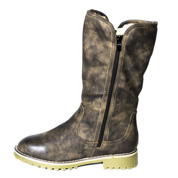 Stylish Mid Calf Boots with Fur Lining