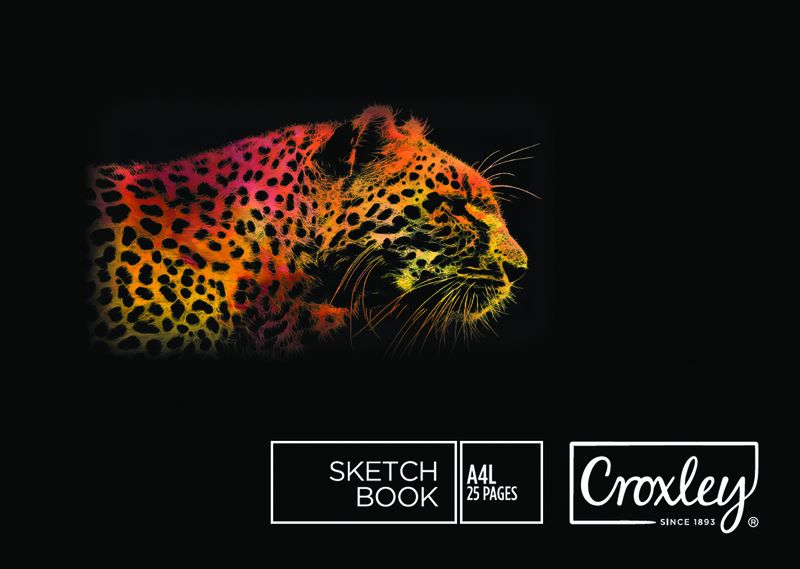 Croxley JD545 25 Leaves A4L Sketch Book (10 Pack)