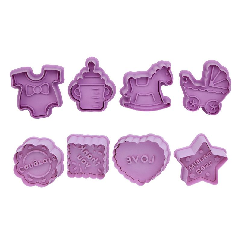 3D Cookie Cutter with Spring Handles Design - 8 Piece | Shop Today. Get ...