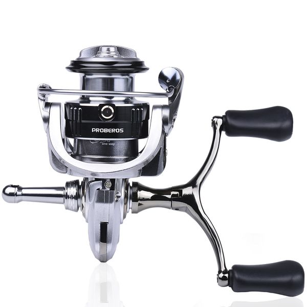 PROBEROS SK1500S Dual Handle Spinning Reel, 5.2:1, 6+1BB, Balance Bar