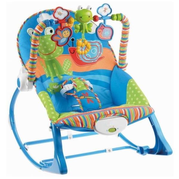 iBaby Infant-to-Toddler Baby Rocker - Blue