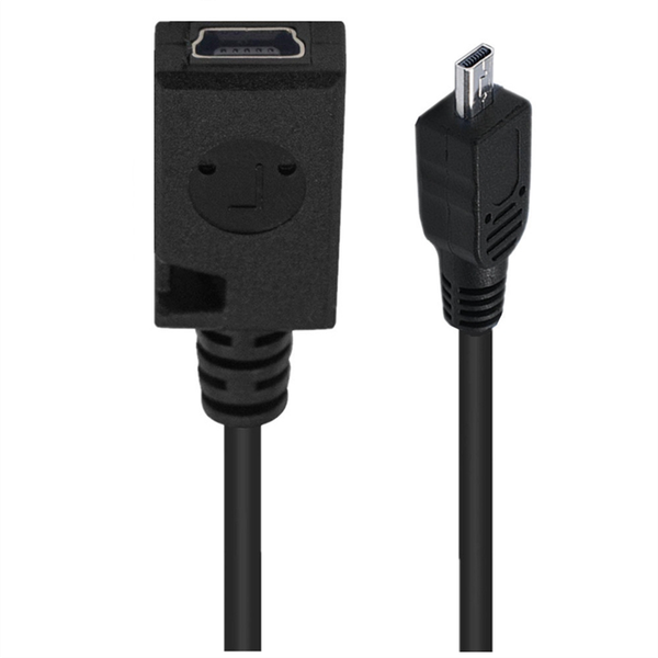 Mini 5P Type C Female To 8-Pin Mini B Male Charge Cable a