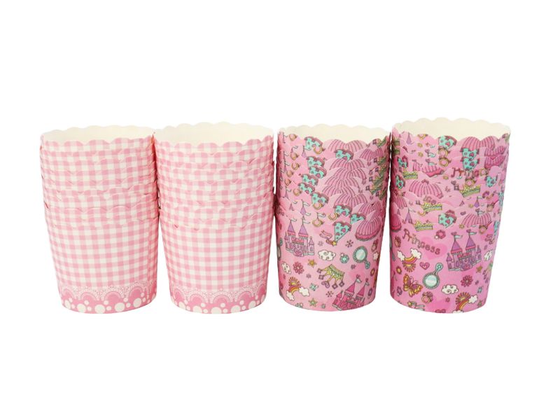 40-Piece Heat-Resistant Baking Cups - Cupcake Cups - Muffin Cups